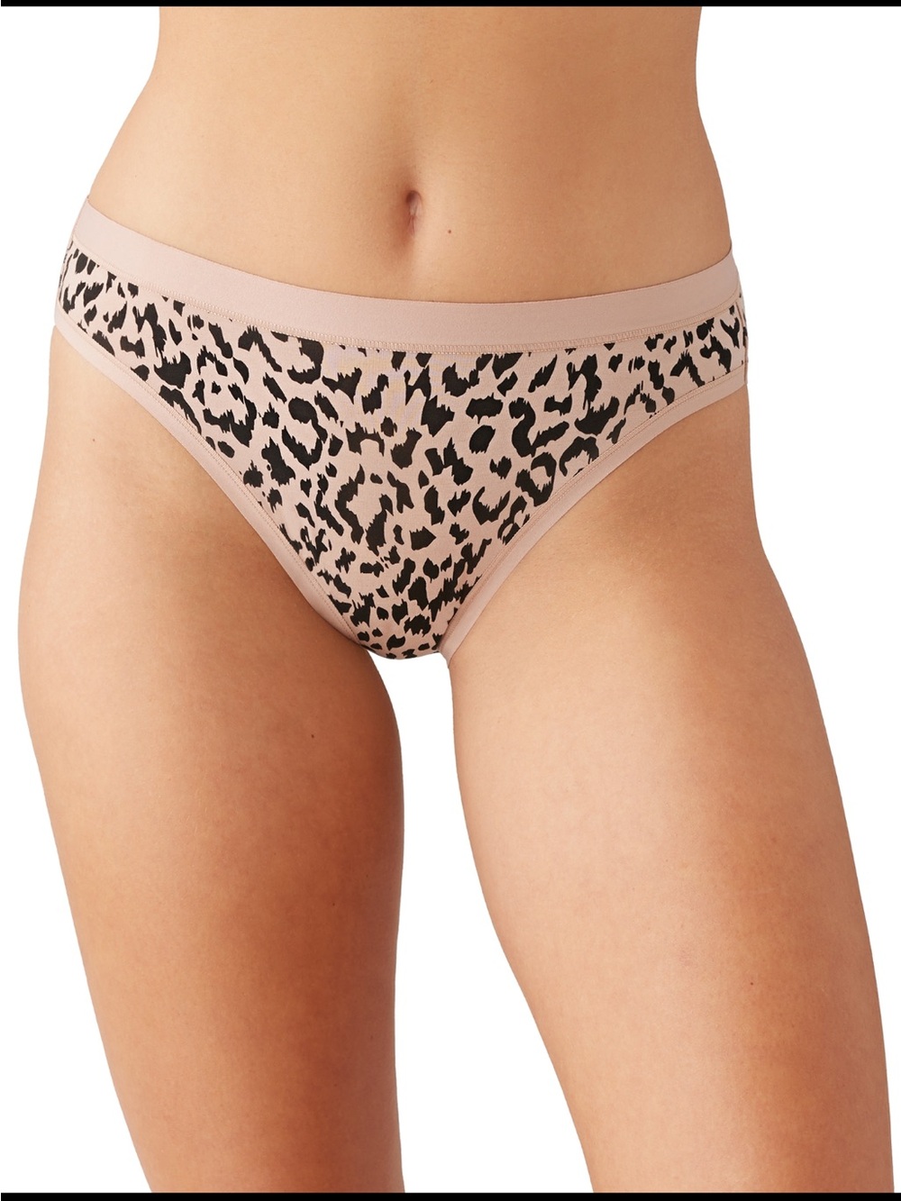 🐷 Set of 8 Wacoal Cheetah Print Cotton Bikini Panties 870362
